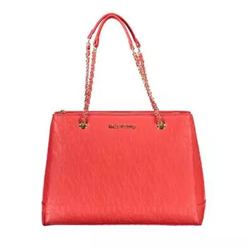 Красная полиэтиленовая сумка Valentino Bags