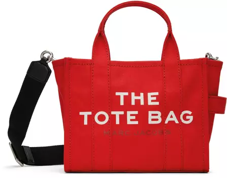 Красная сумка-тоут «The Canvas Small» Marc Jacobs