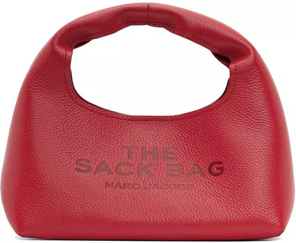 Красная сумка-тоут «The Mini Sack» Marc Jacobs