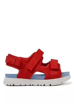 Красные детские сандалии Camper