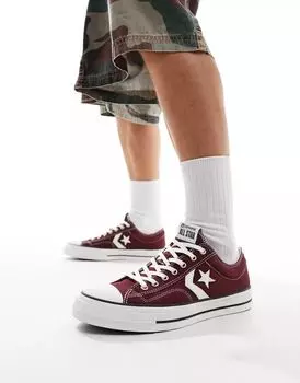 Красные кроссовки Converse Star Player 76 Ox