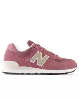 Красные кроссовки New Balance 574