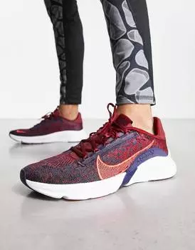 Красные кроссовки Nike Training SuperRep Go 3