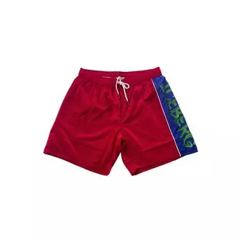 Красные полиэстер мужской плавки Iceberg, Red