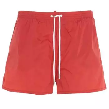 Красные шорты для плавания с логотипом Icon Dsquared2, красный