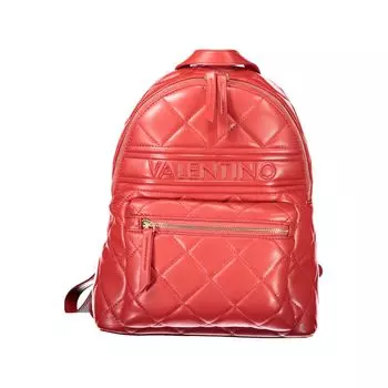 Красный полиэтиленовый женский рюкзак Valentino Bags