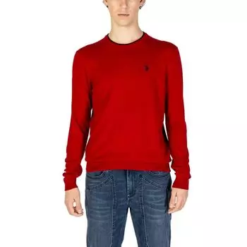 Красный вискозный свитер U.S. Polo Assn.