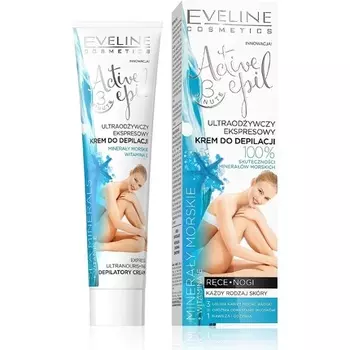 Крем для депиляции Eveline Active Epil с морскими минералами для всех типов кожи, Eveline Cosmetics
