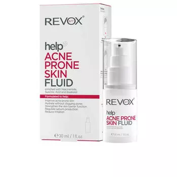 Крем для лечения кожи лица Help acne prone skin fluid Revox, 30 мл