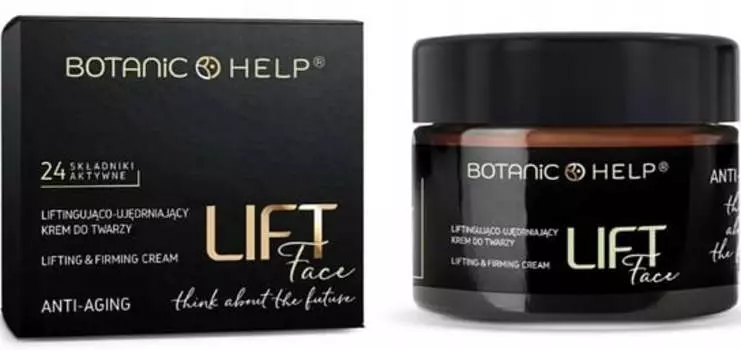 Крем для лица, 50 мл BotanicHelp, Lift Face, BioBotanic
