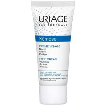 Крем для лица Crema Facial Emoliente Xmose Uriage, 40 ml