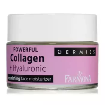 Крем для лица Dermiss Powerful Crema Facial Nutritiva con Colgeno + cido Hialurnico Farmona, 50 ml