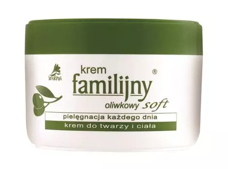 Крем для лица и тела оливковый Familijny Soft, 300 мл