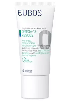 Крем для лица OMEGA-12 RESCUE 12% GESICHTSCREME EUBOS, цвет wei