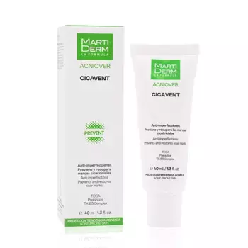 Крем для лица от прыщей Crema Cicavent Acniover Martiderm, 40 ml