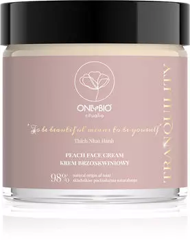 Крем для лица персиковый Only Bio Ritualia, 50 мл