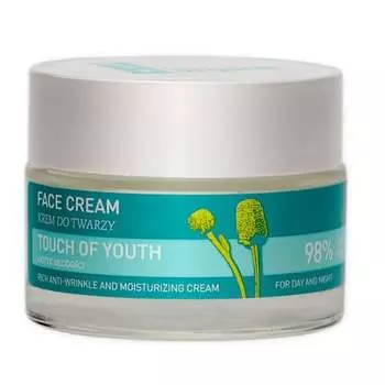 Крем для лица против морщин, 50 мл Be Organic, Touch Of Youth