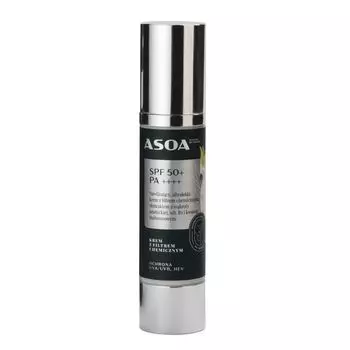 Крем для лица с spf50+ Asoa, 50 мл