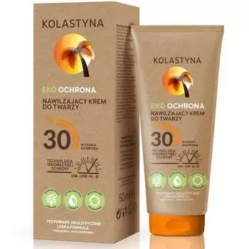 Крем для лица увлажняющий SPF30 50 мл KOLASTYNA ECO PROTECTION