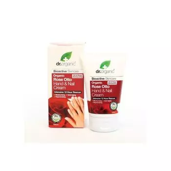 Крем для рук Crema de Manos y Uas de Rosa Otto Dr Organic, 125 ml