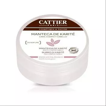 Крем для тела Cattier Manteca de Karite увлажняющий, 100 г