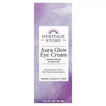Крем для век Aura Glow, 0,5 жидк. унции (15 мл) Heritage Store