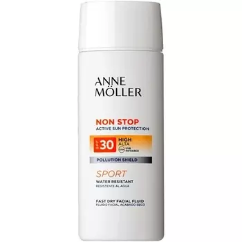 Крем-флюид для лица Non Stop Spf30, 75 мл, Anne Moller