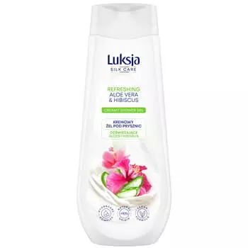 Крем-гель для душа Silk Care Алоэ и гибискус, 500 мл Luksja