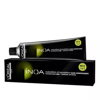 Крем-краска для волос без аммиака, 60г, Цвет ГРАНАТ БРОНЗА 24 Loreal, Inoa ODS2, L'Oral Professionnel