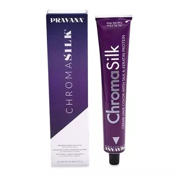 Крем-краска для волос Chromasilk с протеинами шелка и кератина 9,22 Очень светлый, интенсивный бежевый блондин, 3 унции, Pravana