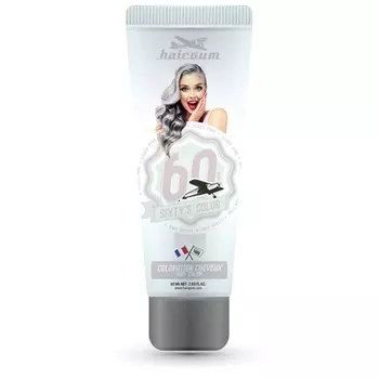 Крем-краска Silver Pink Sixty's 60 мл, Hairgum
