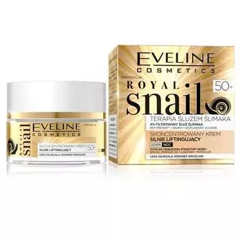 Крем-лифтинг для дня и ночи, 50 мл Eveline Cosmetics, Royal Snail 50+