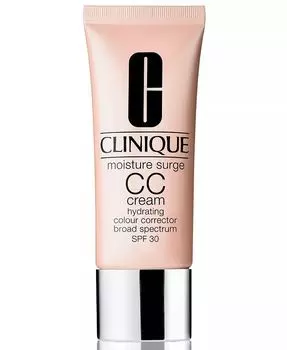 Крем Moisture Surge CC, корректирующий цвет кожи, широкий спектр SPF 30, 1,4 унции Clinique, цвет Medium Deep