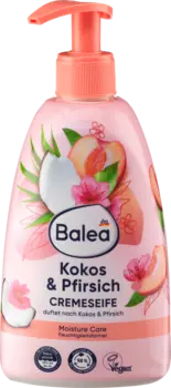 Крем-мыло персиковое Кокос 500мл Balea