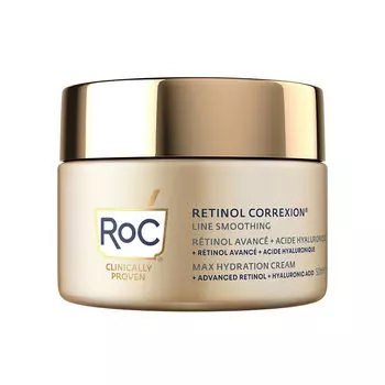 Крем против морщин Line smoothing advance retinol crema cido hialurnico Roc, 50 мл