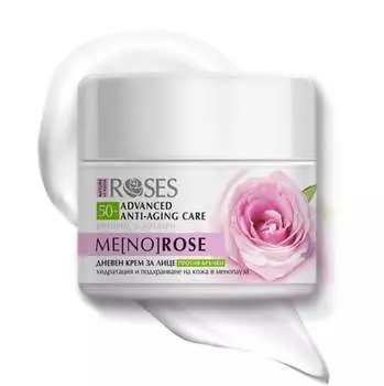 Крем Rose Anti Age 50+ для лица и декольте днем и ночью, 50мл Nature of Agiva