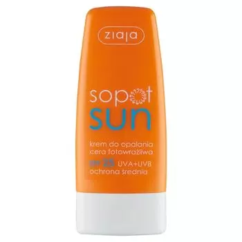 Крем с фильтром Ziaja Sopot Sun SPF25, 60 мл