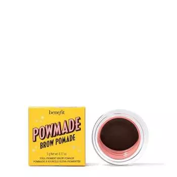 Кремовая помада для бровей 05 Теплый черно-коричневый, 5 г Benefit, POWmade Brow Pomade