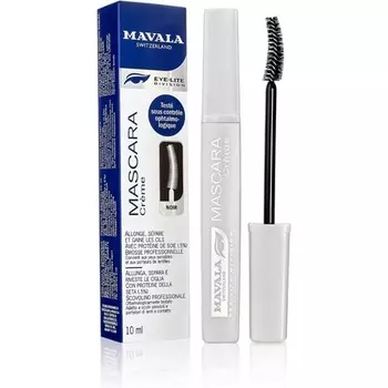 Кремовая тушь для ресниц Treatment Black Noir Creamy Mascara 10 мл Mavala