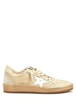 Кремовые женские кроссовки ballstar Golden Goose