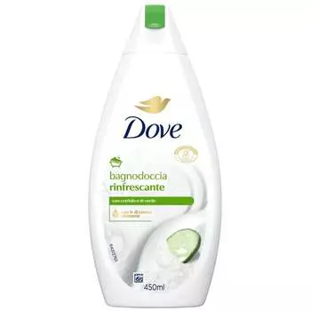 Кремовый гель для душа Dove RIFRESCANTE Свежий огурец Зеленый чай