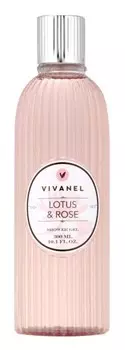 Кремовый гель для душа Vivian Gray Vivanel Lotus&Rose