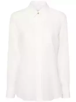 Креповая рубашка Lanvin, белый