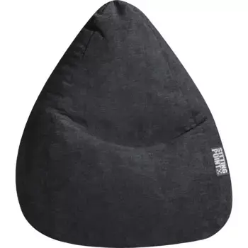 Кресло-подушка Sitting Point «Bean Bag ALFA XL», черный