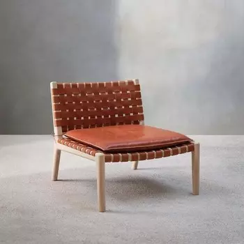 Кресло Zara Home lounge 01x Collagerie By Vincent Van Duysen, бежевый