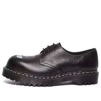 Кроссовки 1461 bex exposed steel toe oxford shoes 'black' Dr. Martens, черный