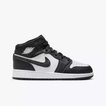 Кроссовки 1 Mid SE 'Black Elephant' Jordan, черный