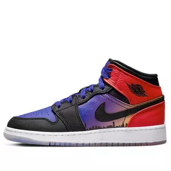 Кроссовки 1 mid 'skyline' Air Jordan, мультиколор