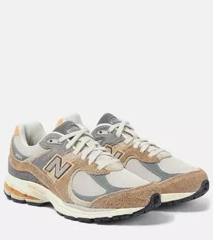 Кроссовки 2002R из замши и сетки New Balance, мультиколор