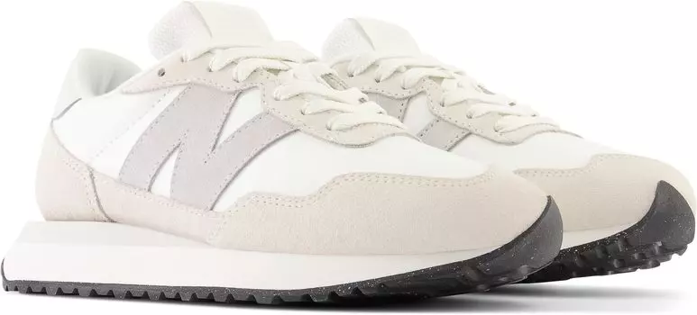 Кроссовки 237v1 New Balance, цвет White/Grey Matter